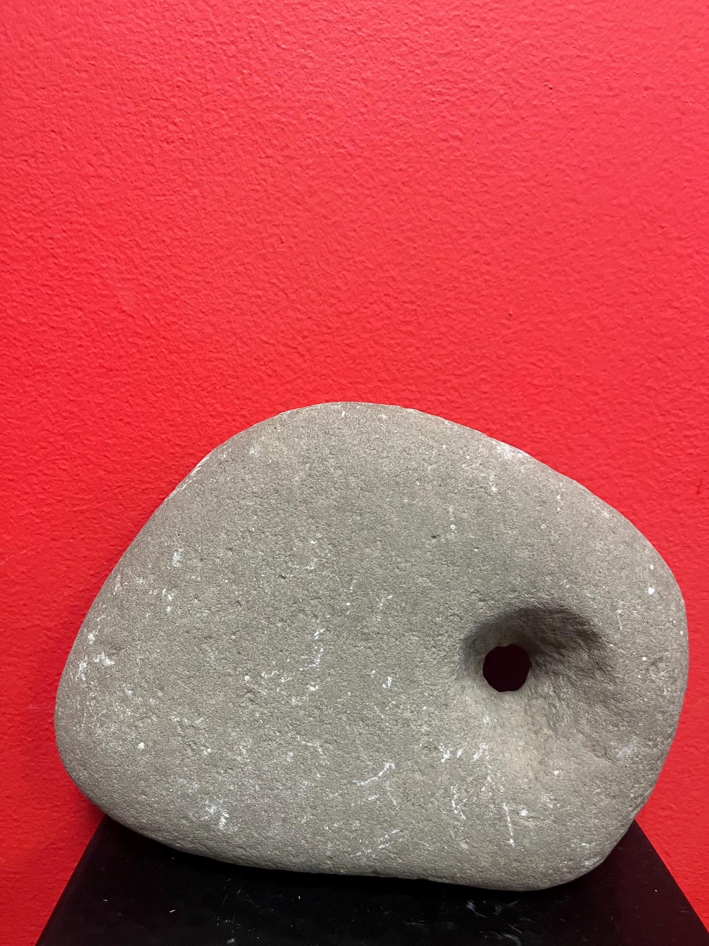 Stunning antique indigenous first nations Haida stone tool plummet amazing patina and history from important collection