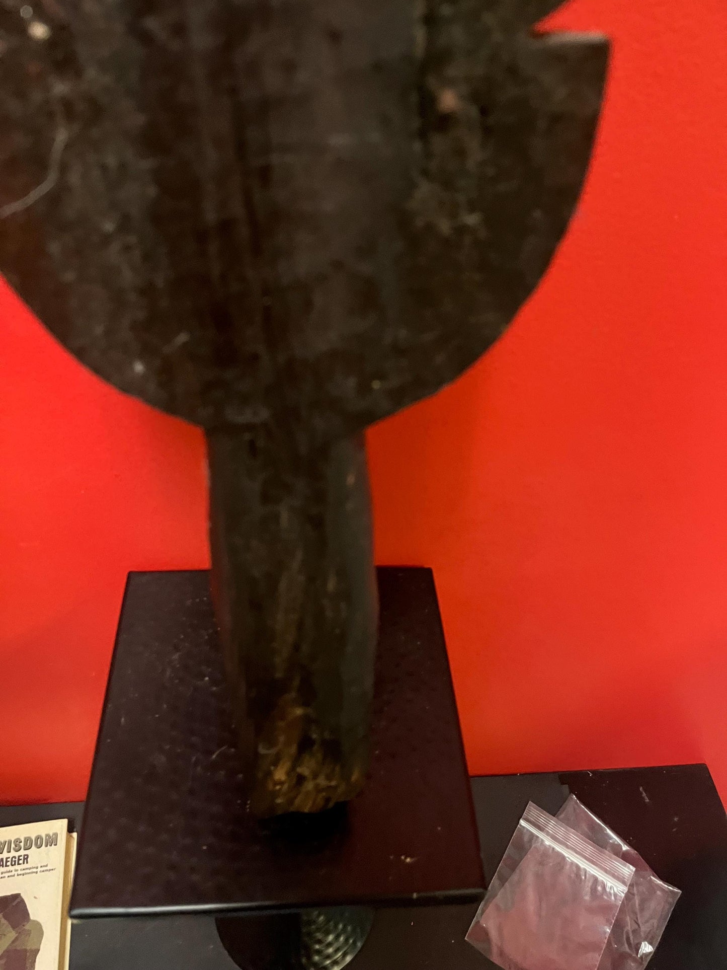 Beautiful rare tribal TAUREG tent peg great decor wonderful detail and design historical piece 39 x 6 wide wow