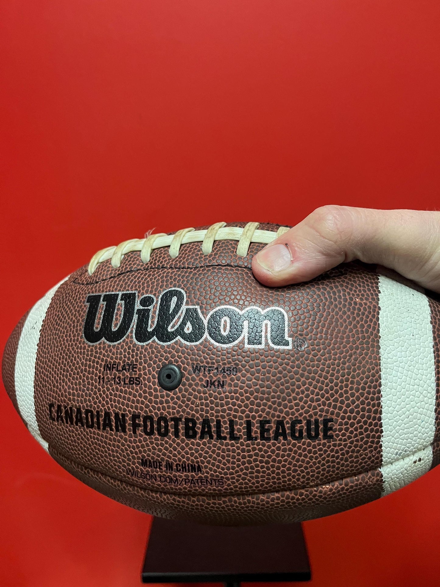 Cool vintage CFL football Canadian sports history great gift and great value