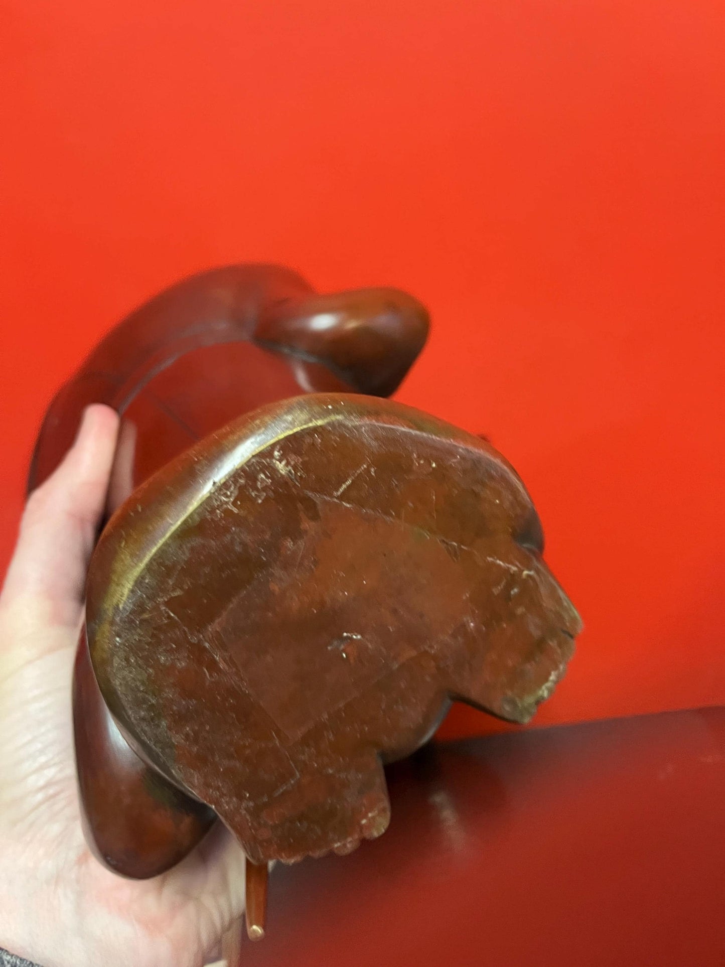 Stunning 13 inch tall Japanese bronze of a Buddha antique classic beauty great patina and very very heavy