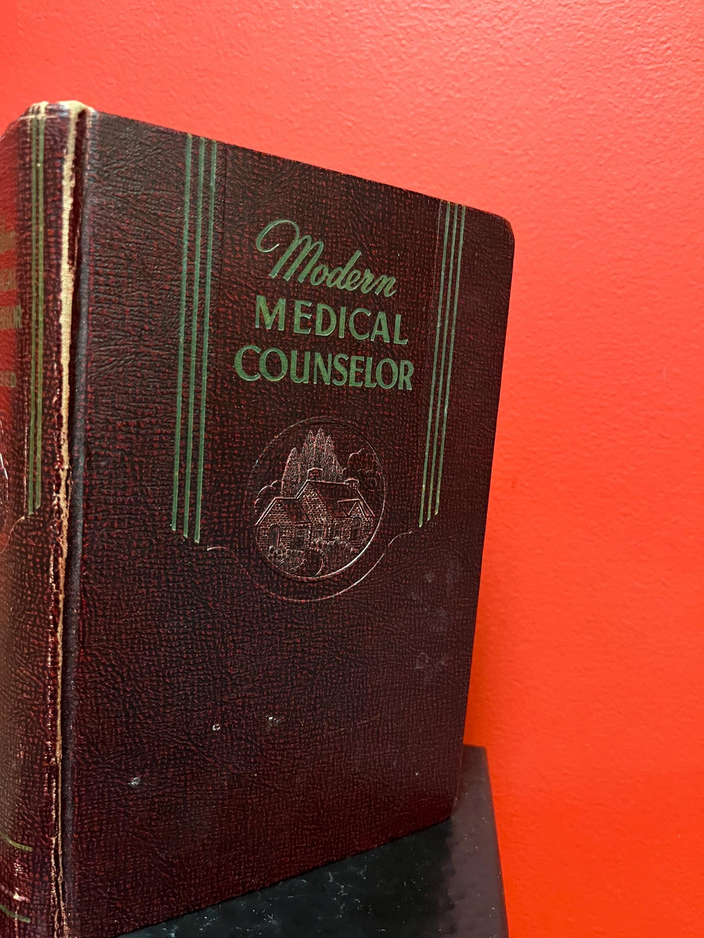 1954 modern medical counsellor book in good antique condition very cool information great gift