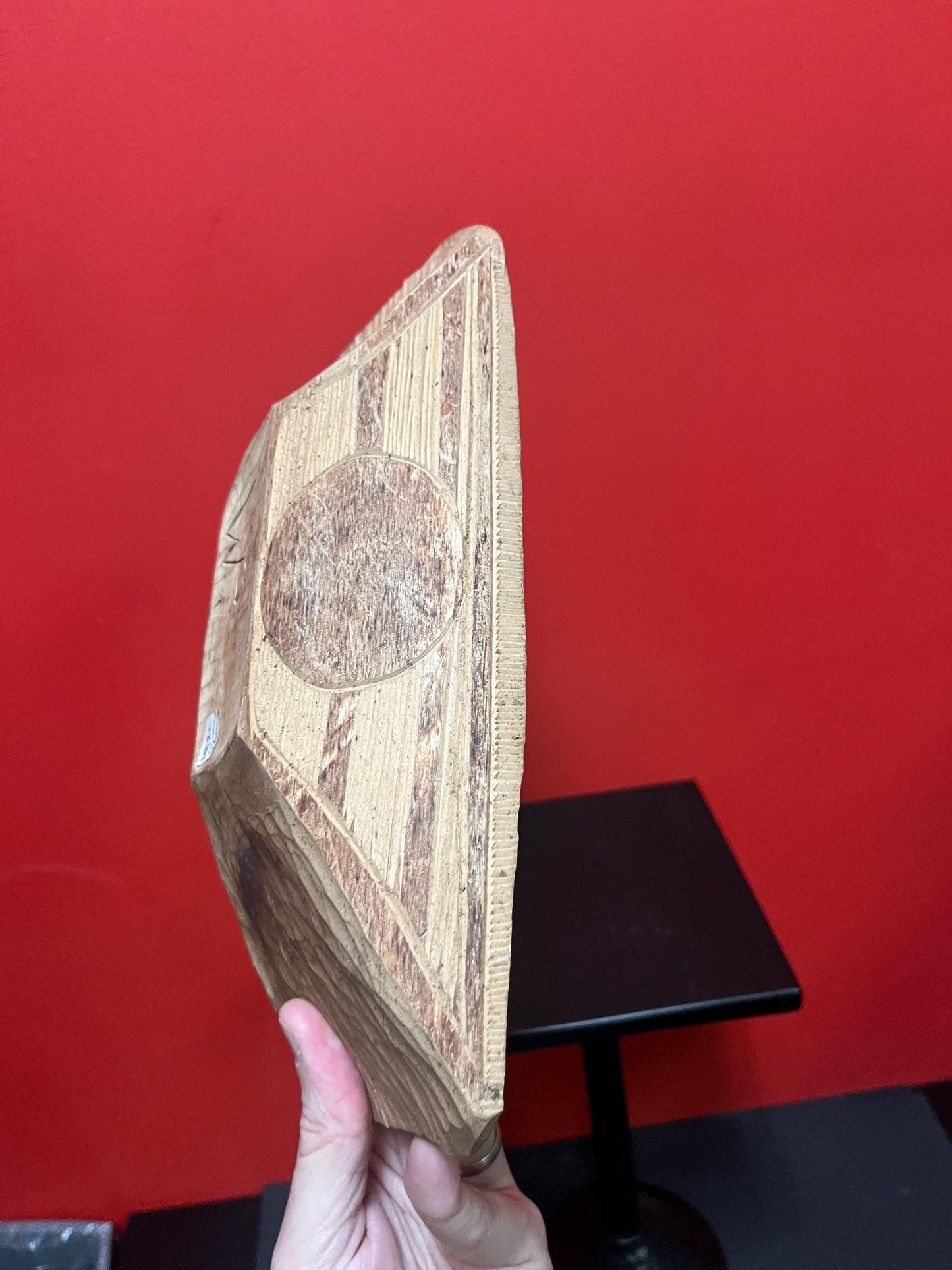 Indigenous artifact amazing 10 x 6 x 3 high north West Coast indigenous 1886 grease bowl  museum quality  wow