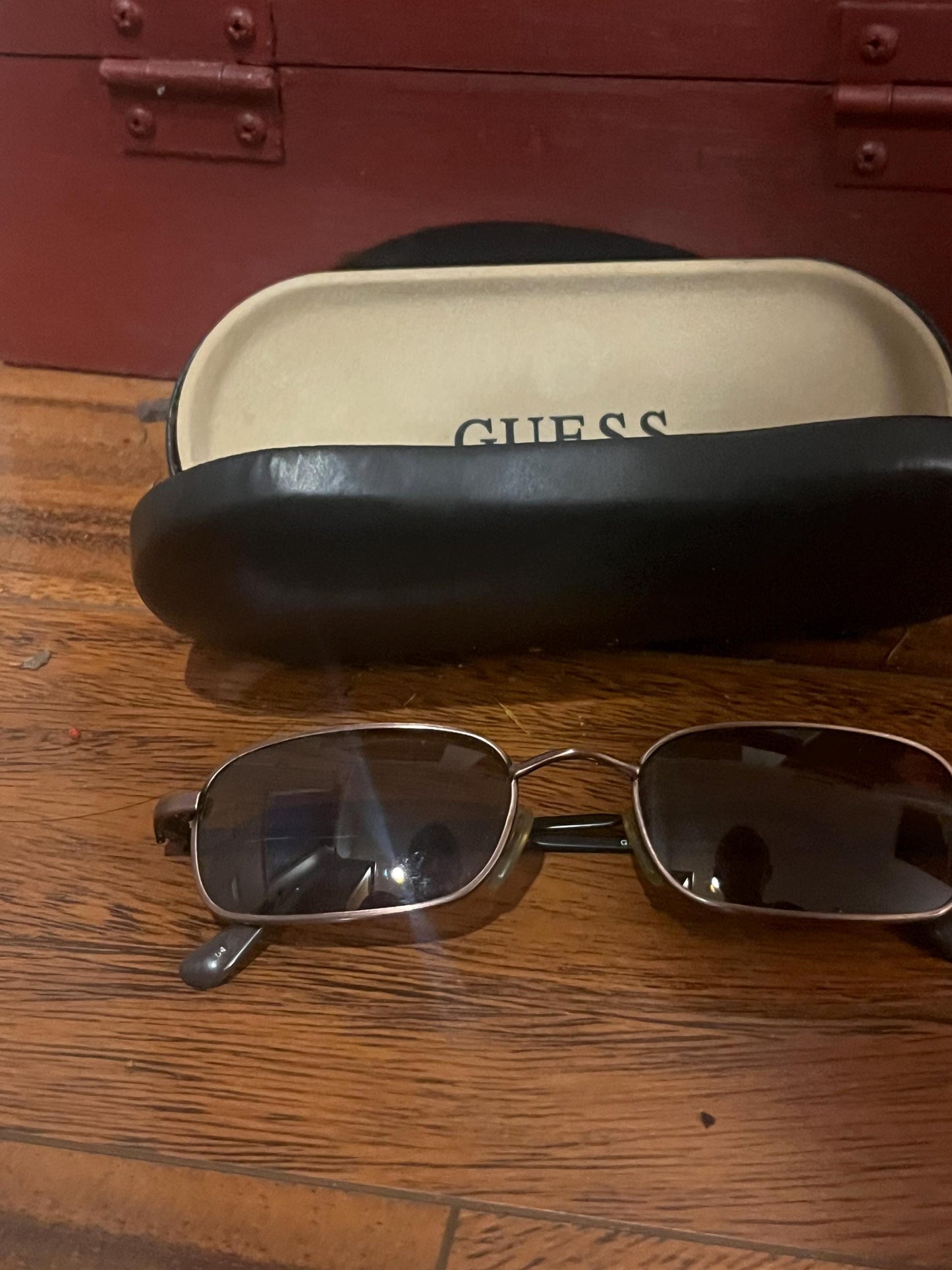 Sexy vintage guess sunglasses In original case — wow