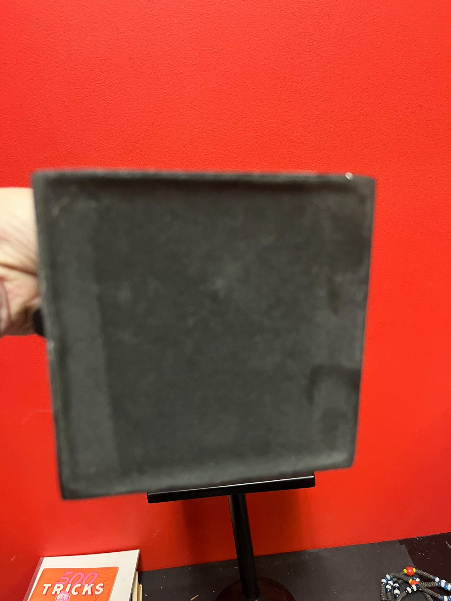 Stunning 14 inch tall cast metal running man candlestick holder impressive and unique - great gift for a runner