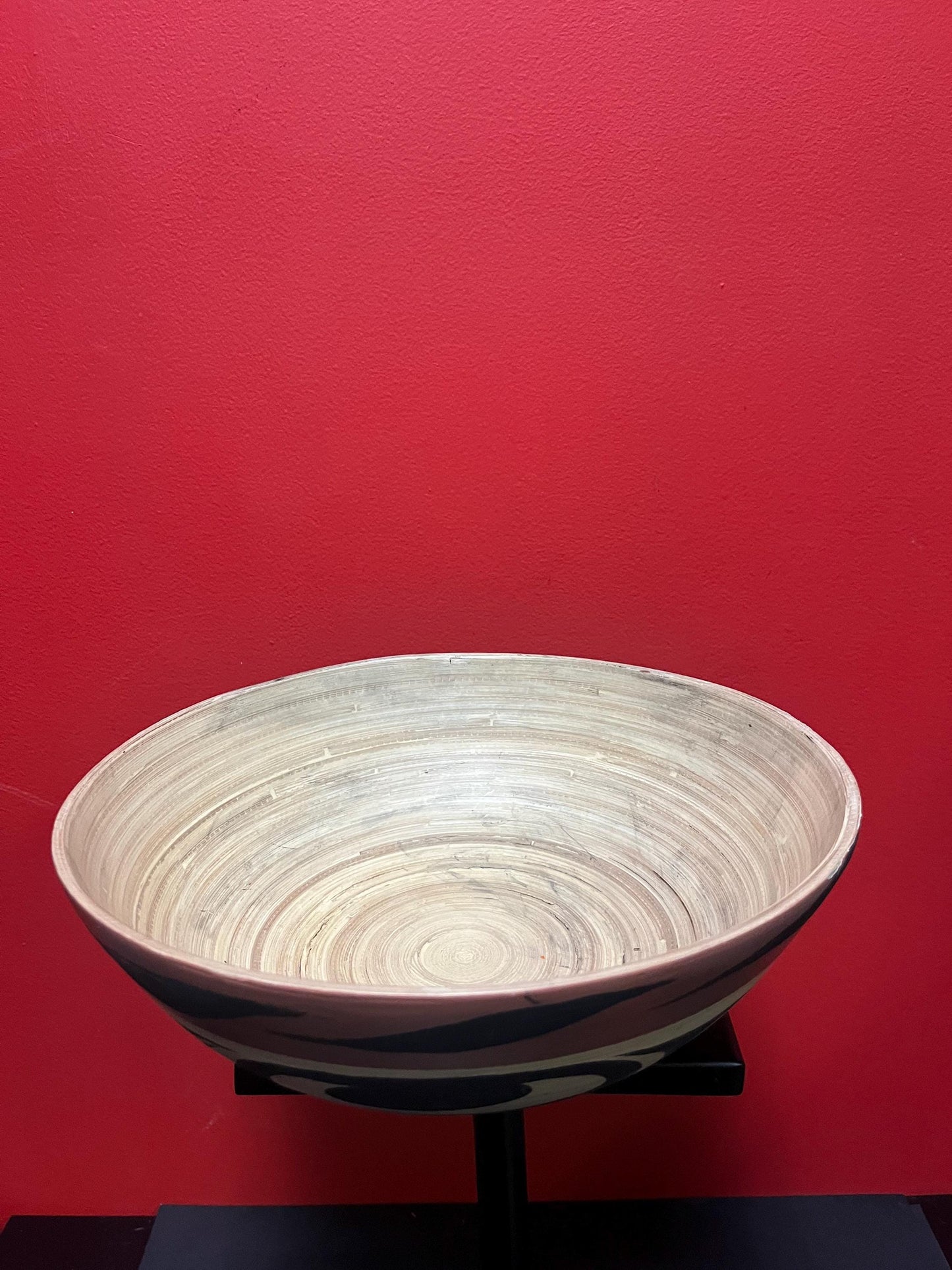 Special hot deal 12 x 4 high signed indigenous first nation Pacific Northwest coast painted bowl great look Stanley Joseph Squamish