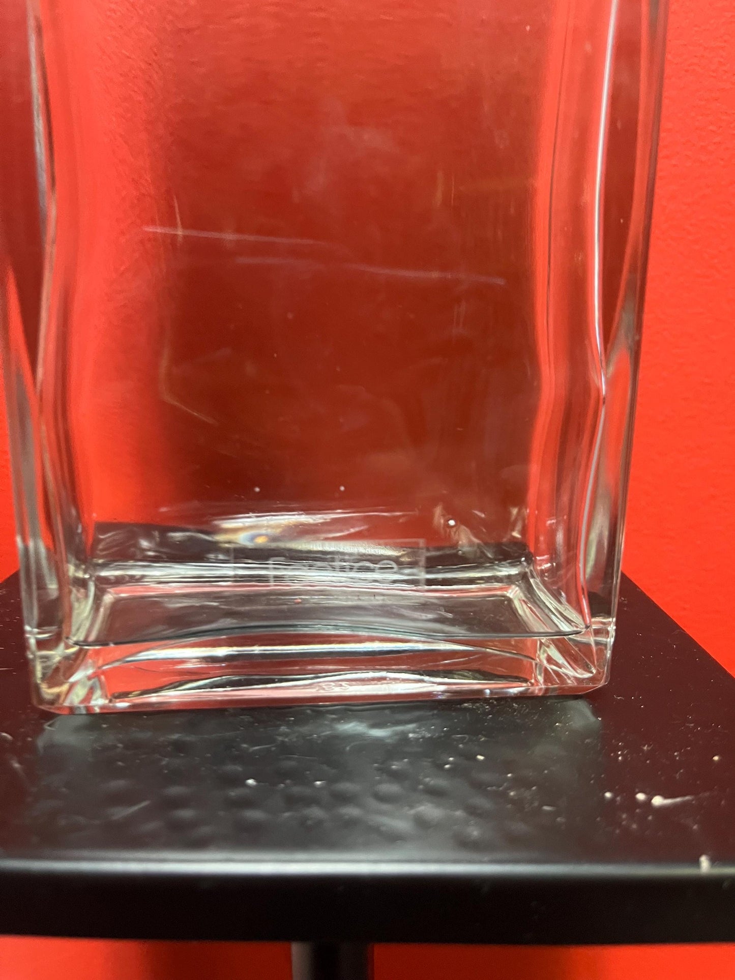 13 inch tall stunning Elizabeth Arden red door salesman sample perfume bottle  wow