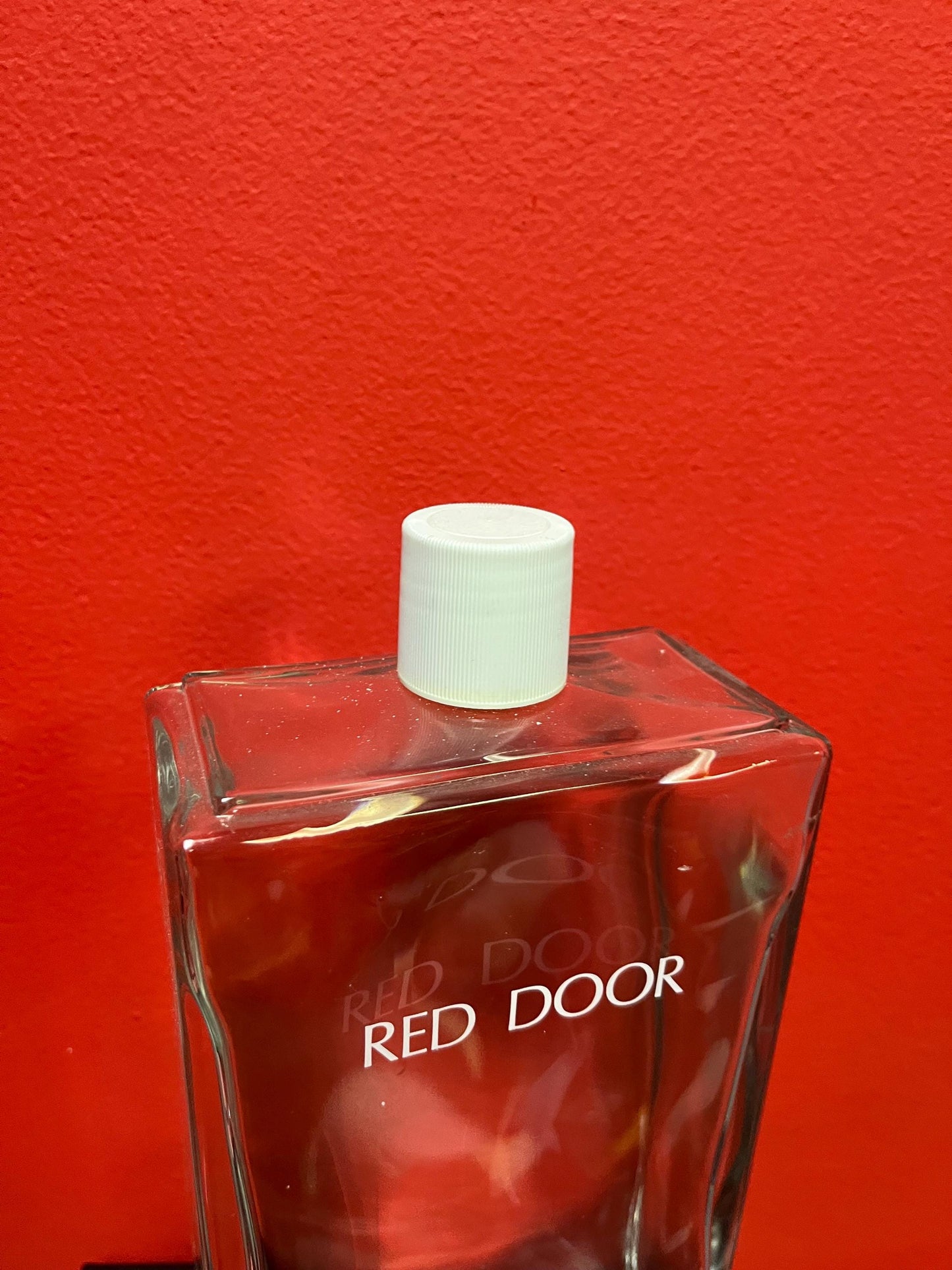 13 inch tall stunning Elizabeth Arden red door salesman sample perfume bottle  wow