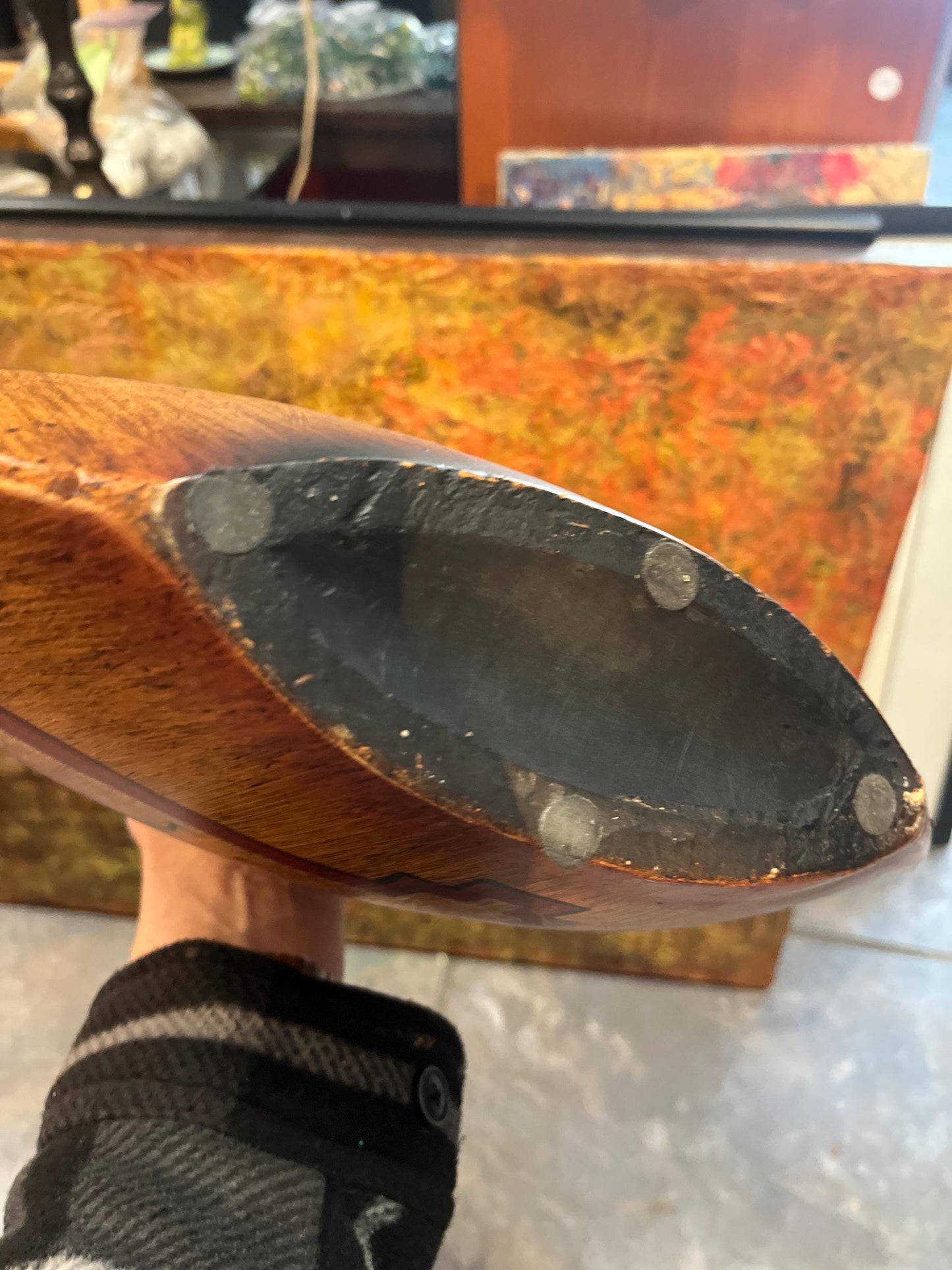 Very cool American Navajo pottery vase great value - 17 x 15 inches high