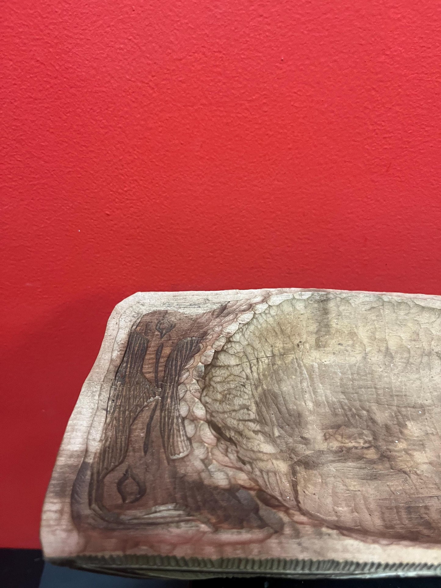 Indigenous artifact amazing 10 x 6 x 3 high north West Coast indigenous 1886 grease bowl  museum quality  wow