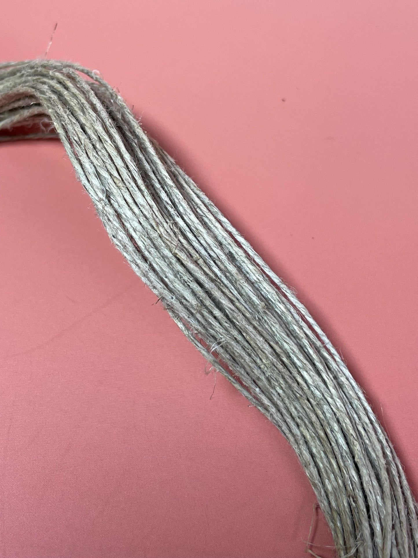 Persian Untested Silver and Rope Necklace Asymmetrical Design 18 inches