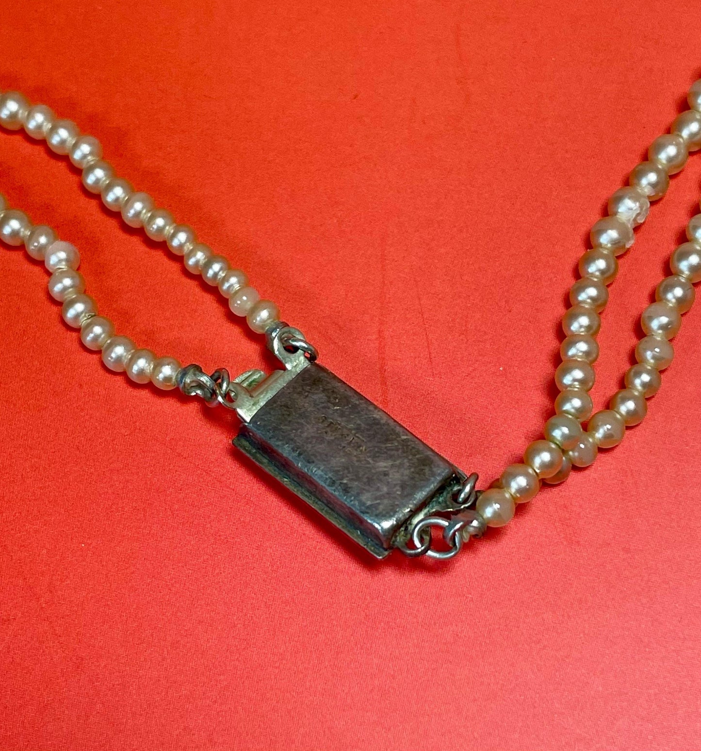 15.5 inch Layered Pearl Necklace
