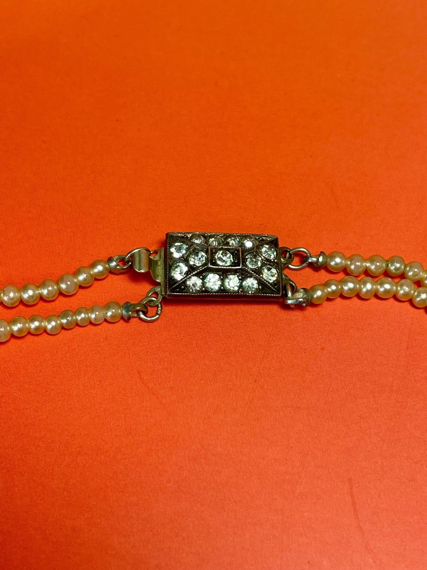 15.5 inch Layered Pearl Necklace