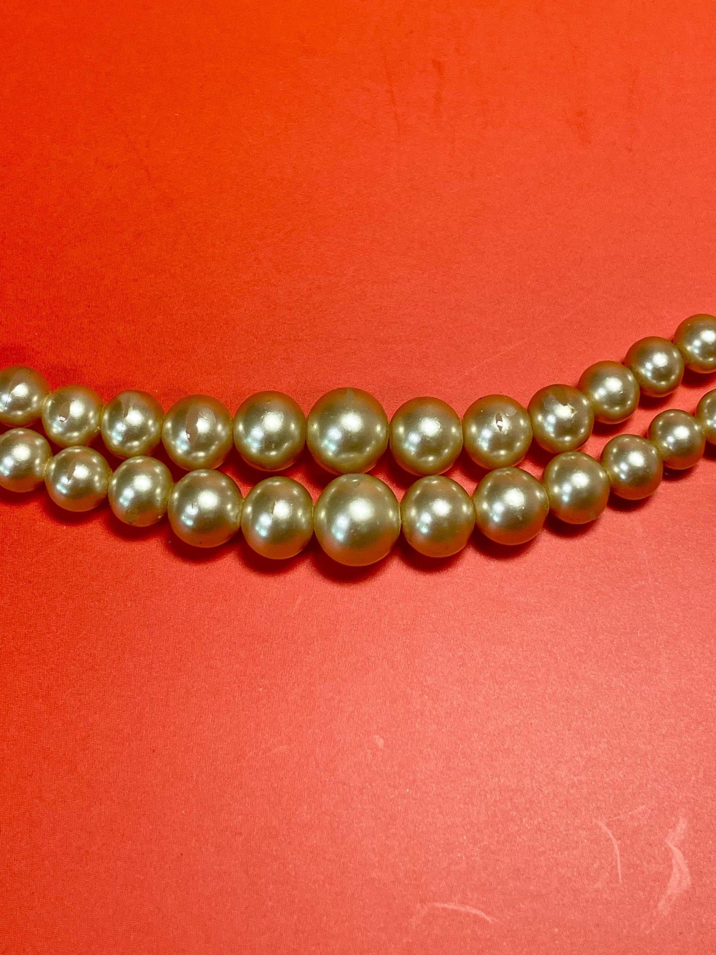 15.5 inch Layered Pearl Necklace