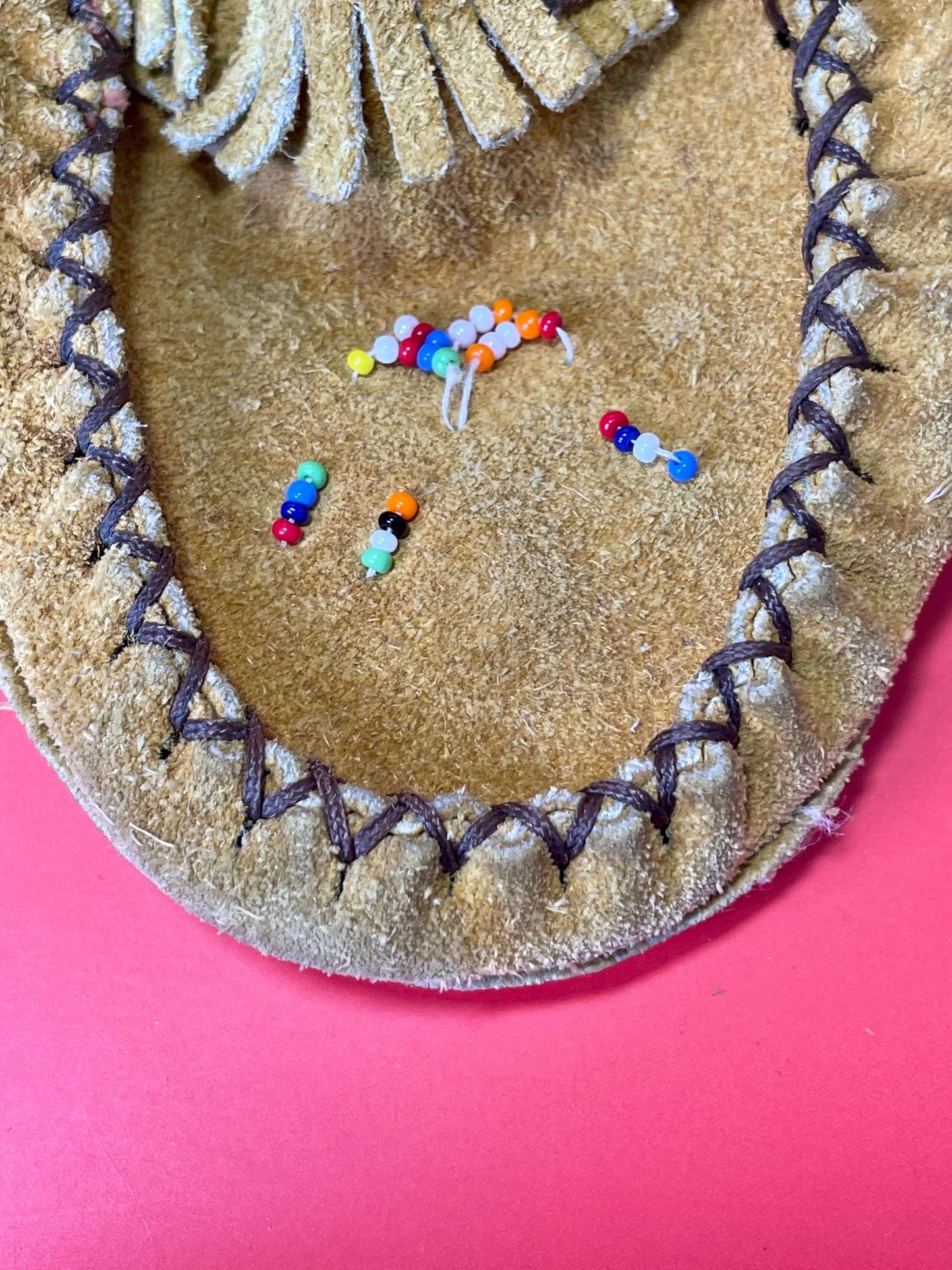 Indigenous First Nations adult Moccasins