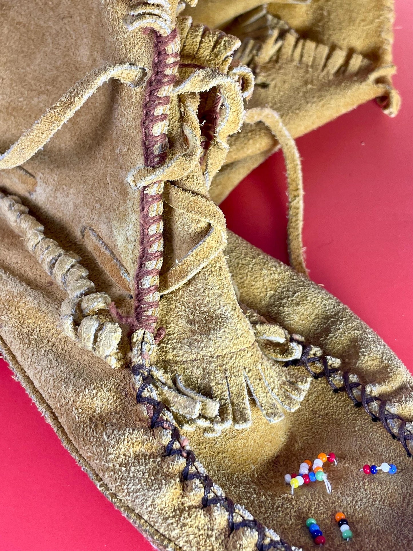 Indigenous First Nations adult Moccasins