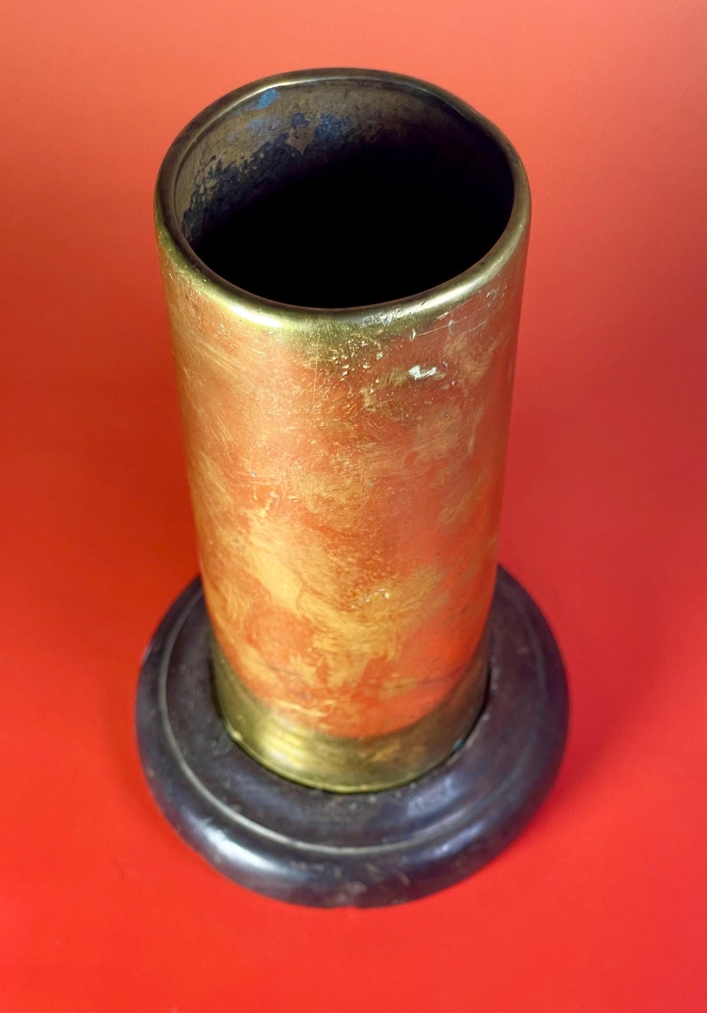 Trench Art WW1 Bullet Vase 5.5 inches #2
