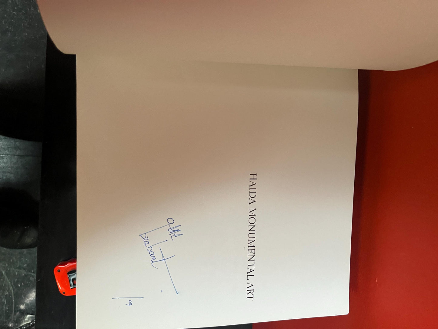 Beautiful huge Haida monumental art book indigenous first nations 218 pages pretty good condition