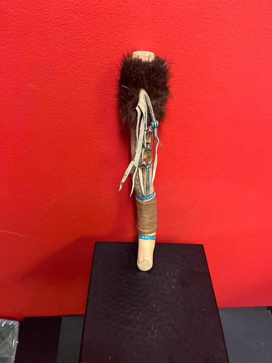 Lovely Indigenous 13 inch rattle with great sound