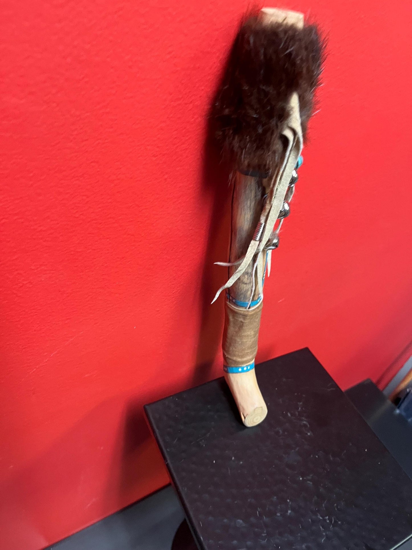 Lovely Indigenous 13 inch rattle with great sound