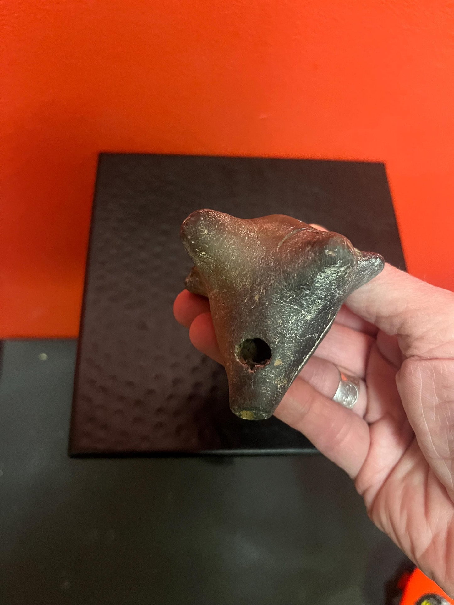 Colombian Clay 4 inch tall whistle in good condition