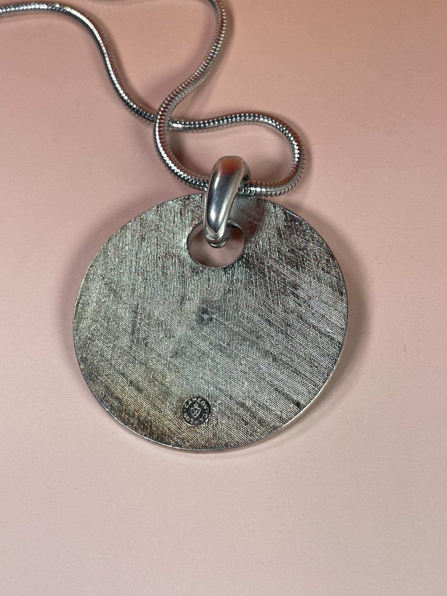 Pendant Necklace with Indigenous Design