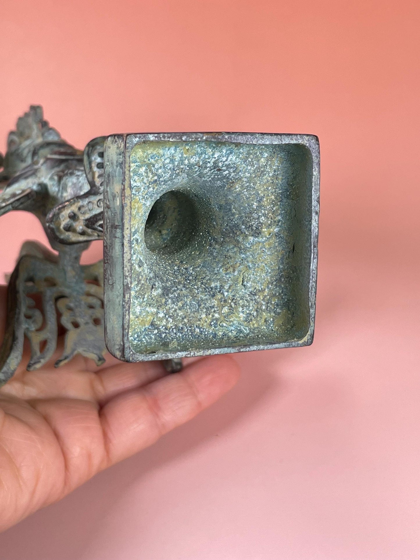 8 Bronze Southeast Asian Statue with Beautiful Patina