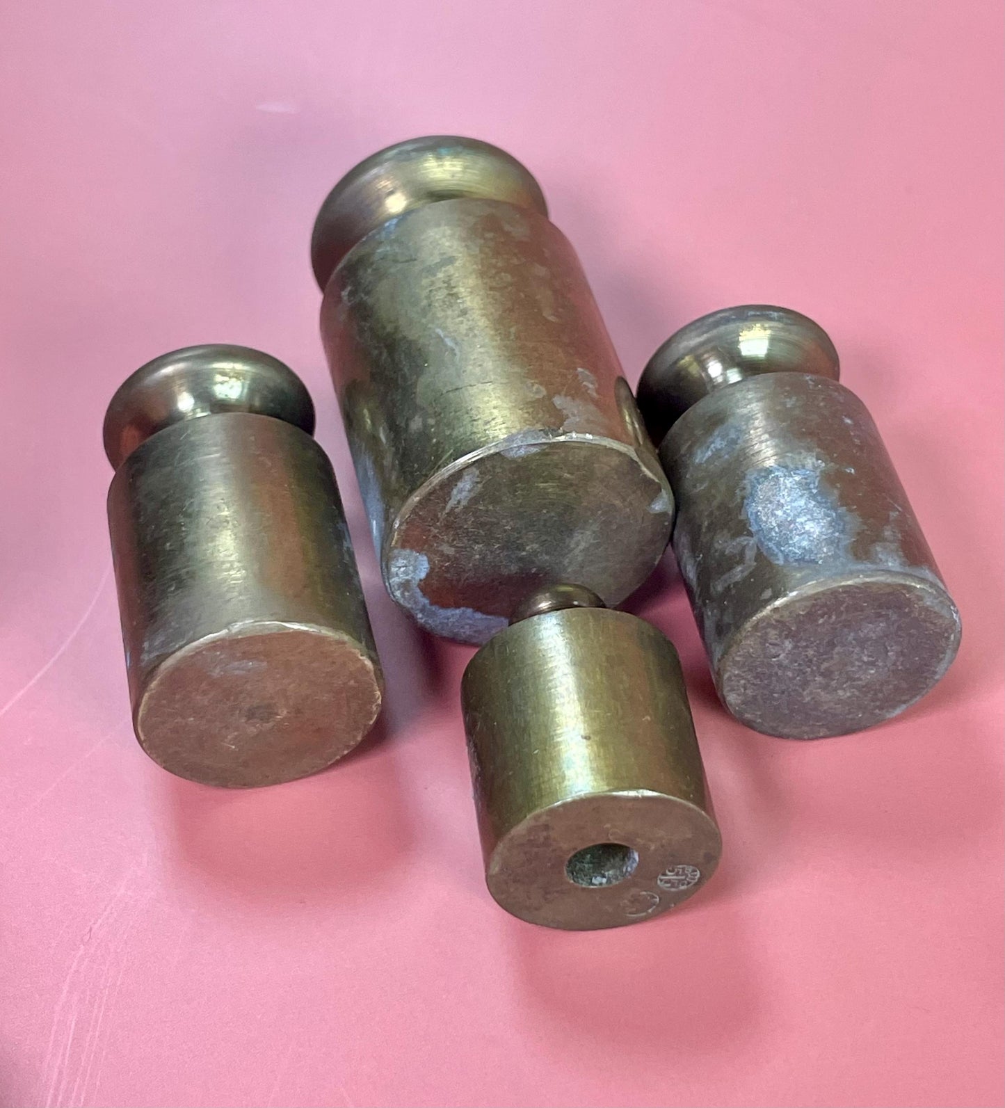 Set of 6 Miniature Scale Weights