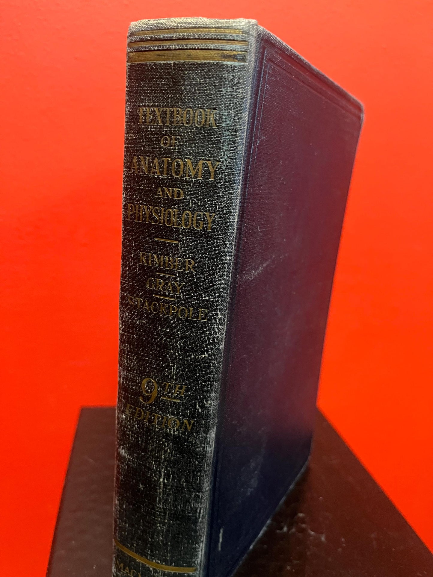 Textbook of anatomy and physiology ninth edition 1934 640 pages pretty good antique condition