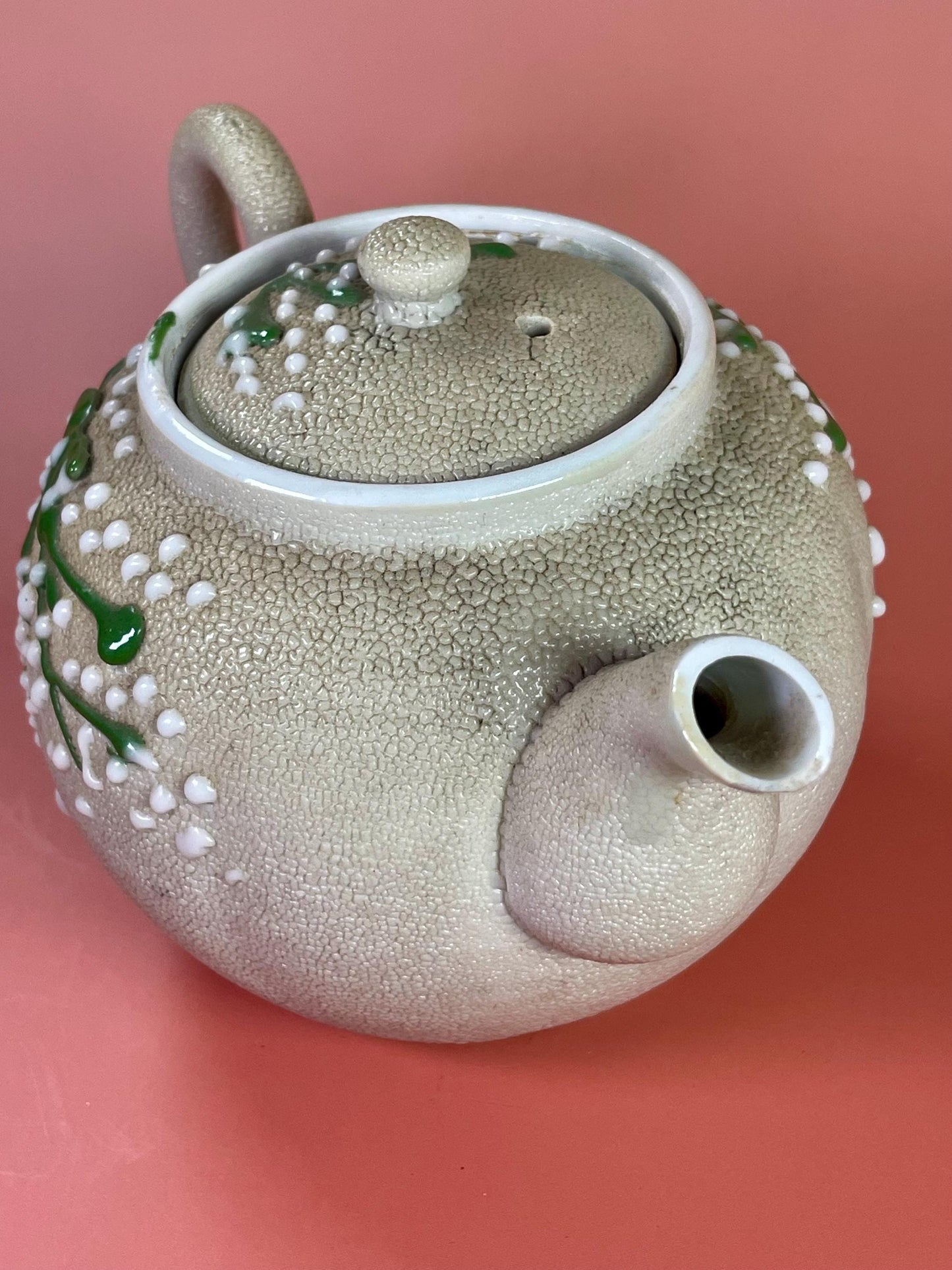 Japanese Antique Sharkskin Porcelain Tea Set