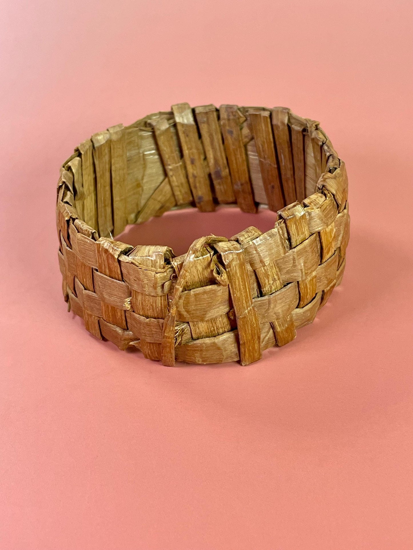 Indigenous First Nations Weaved Cedar Bark Bracelet