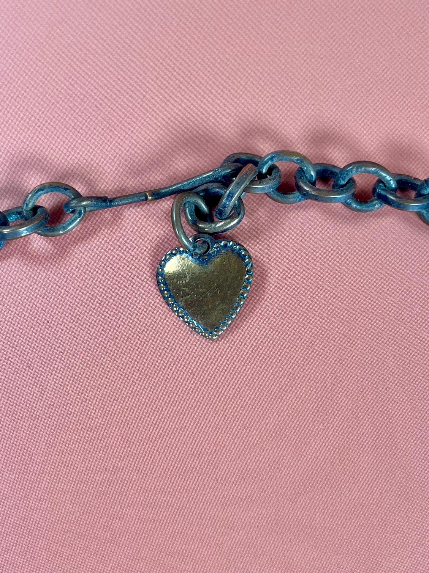 Vintage-Style Copper Tone Necklace