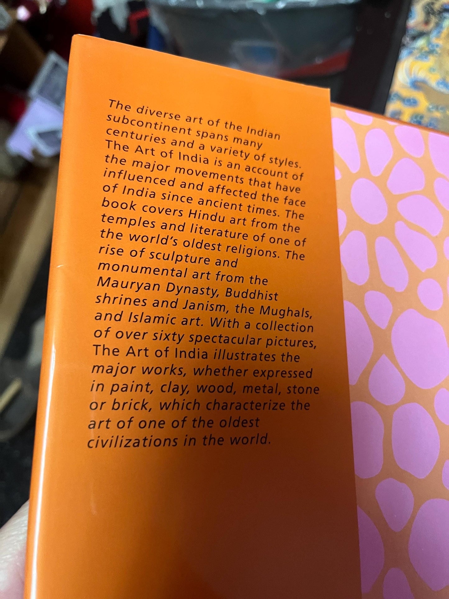 Beautiful the art of India book 95 pages in good condition great gift