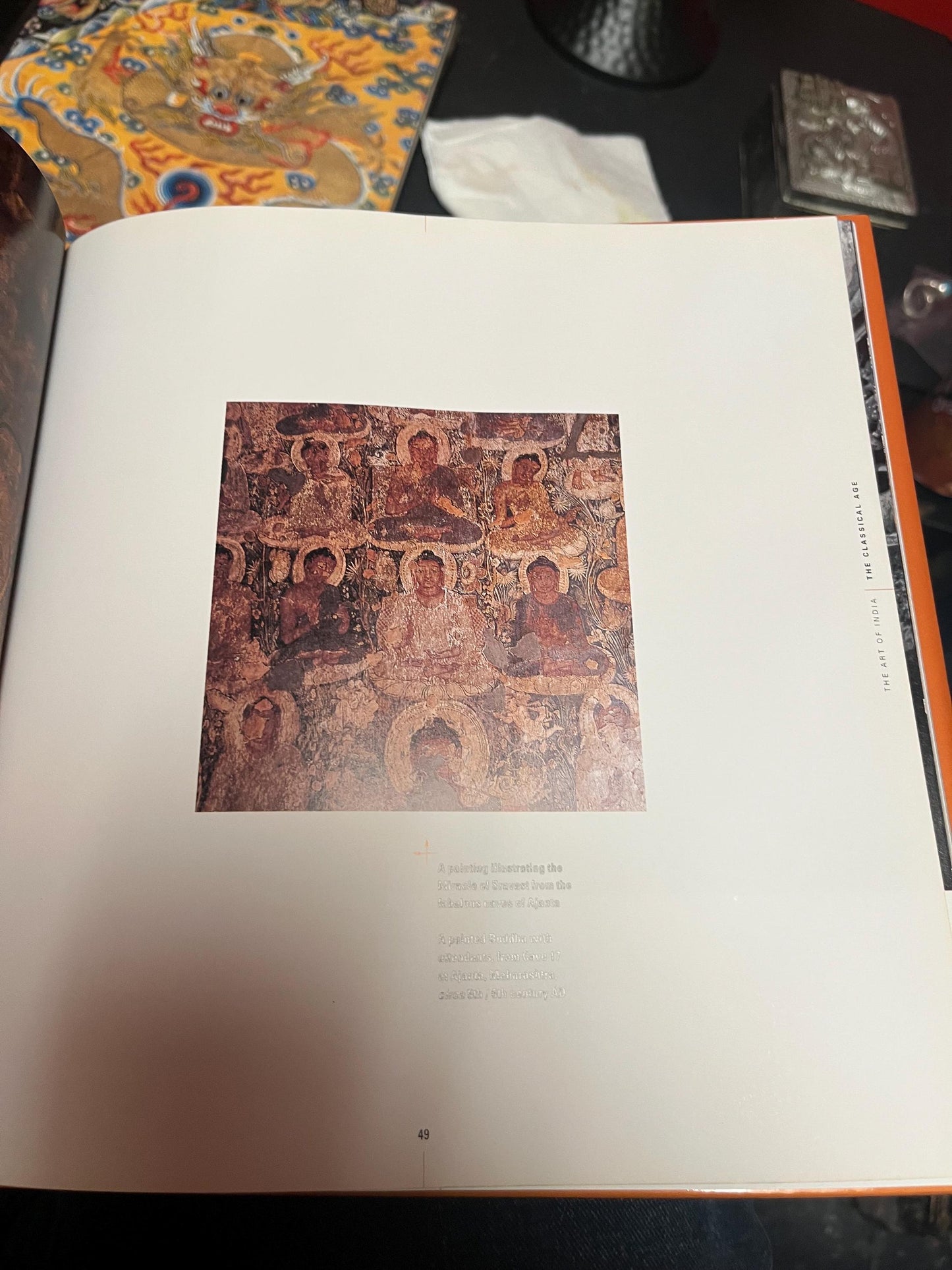 Beautiful the art of India book 95 pages in good condition great gift