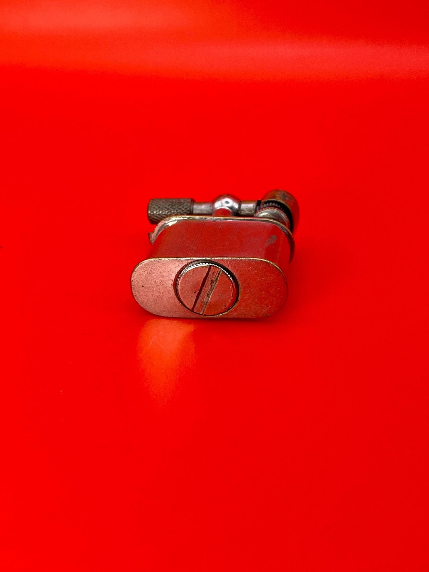 Tiny Vintage Lighter Needs Flint, & Fuel Working Parts