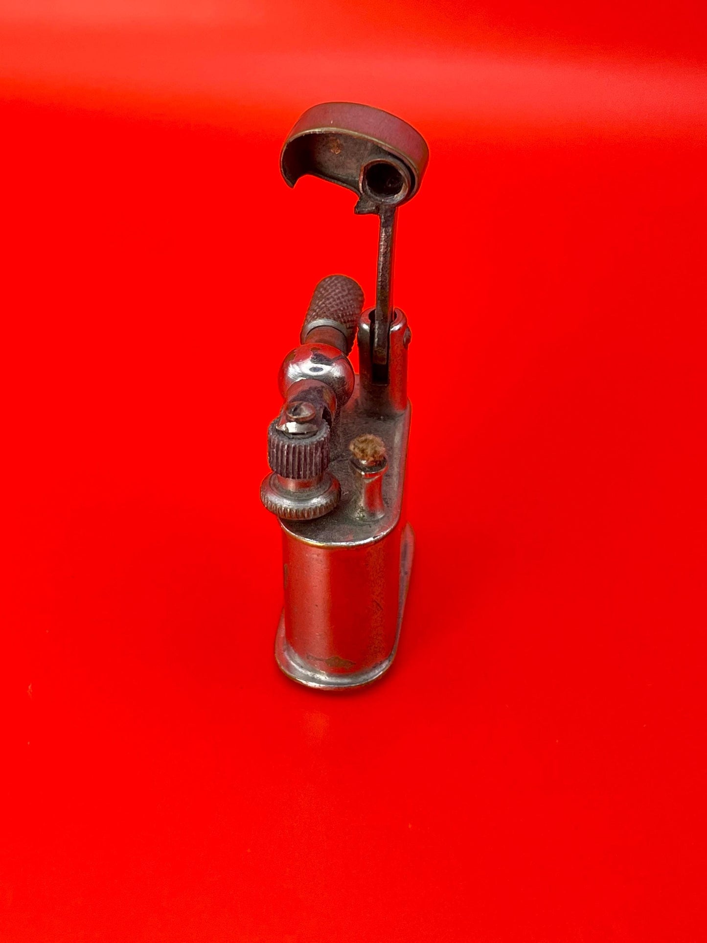 Tiny Vintage Lighter Needs Flint, & Fuel Working Parts