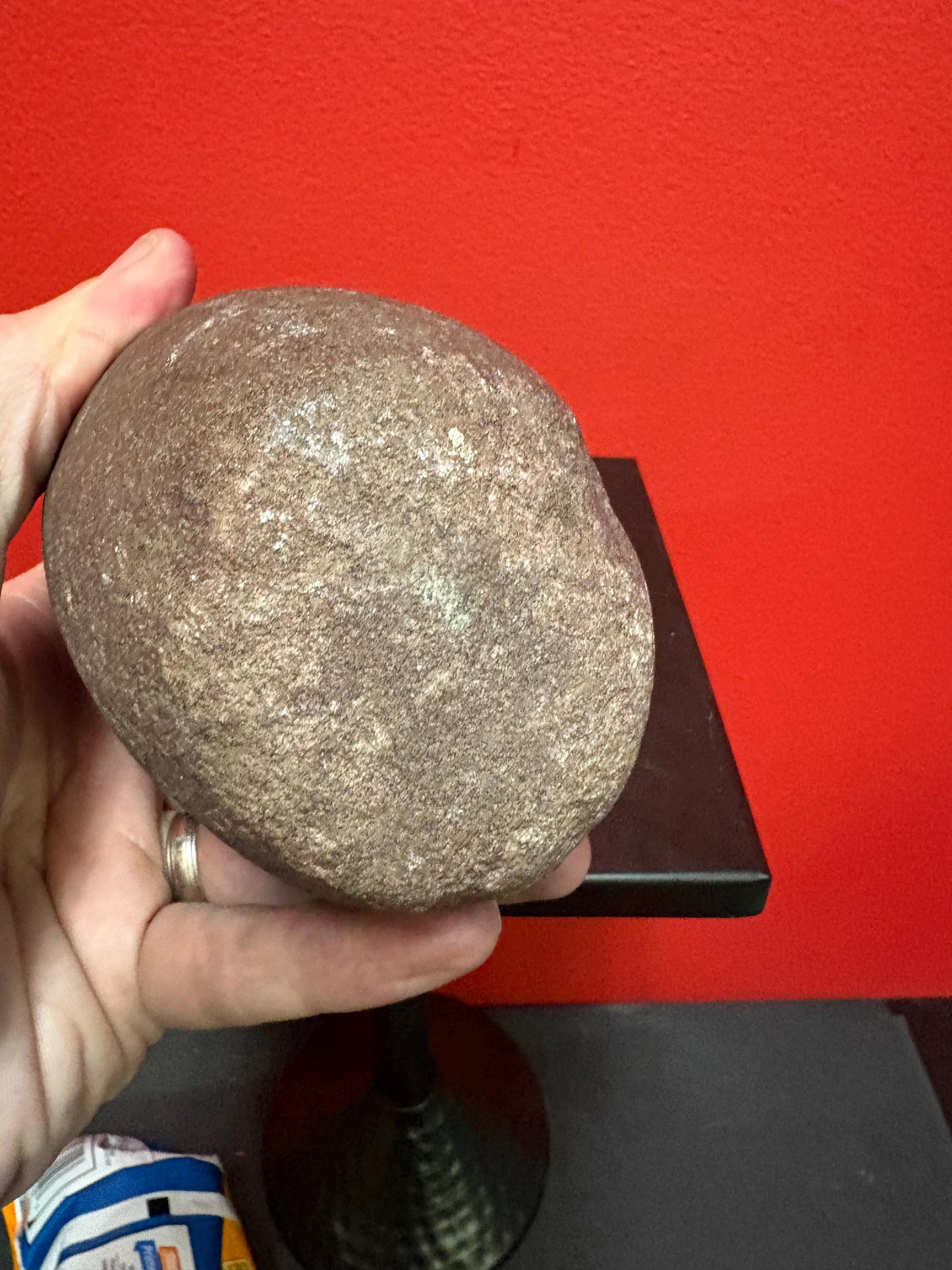 6 inch high authentic antique indigenous first nations Pacific Northwest Coast stone plummet tool — from Vancouver Island collection