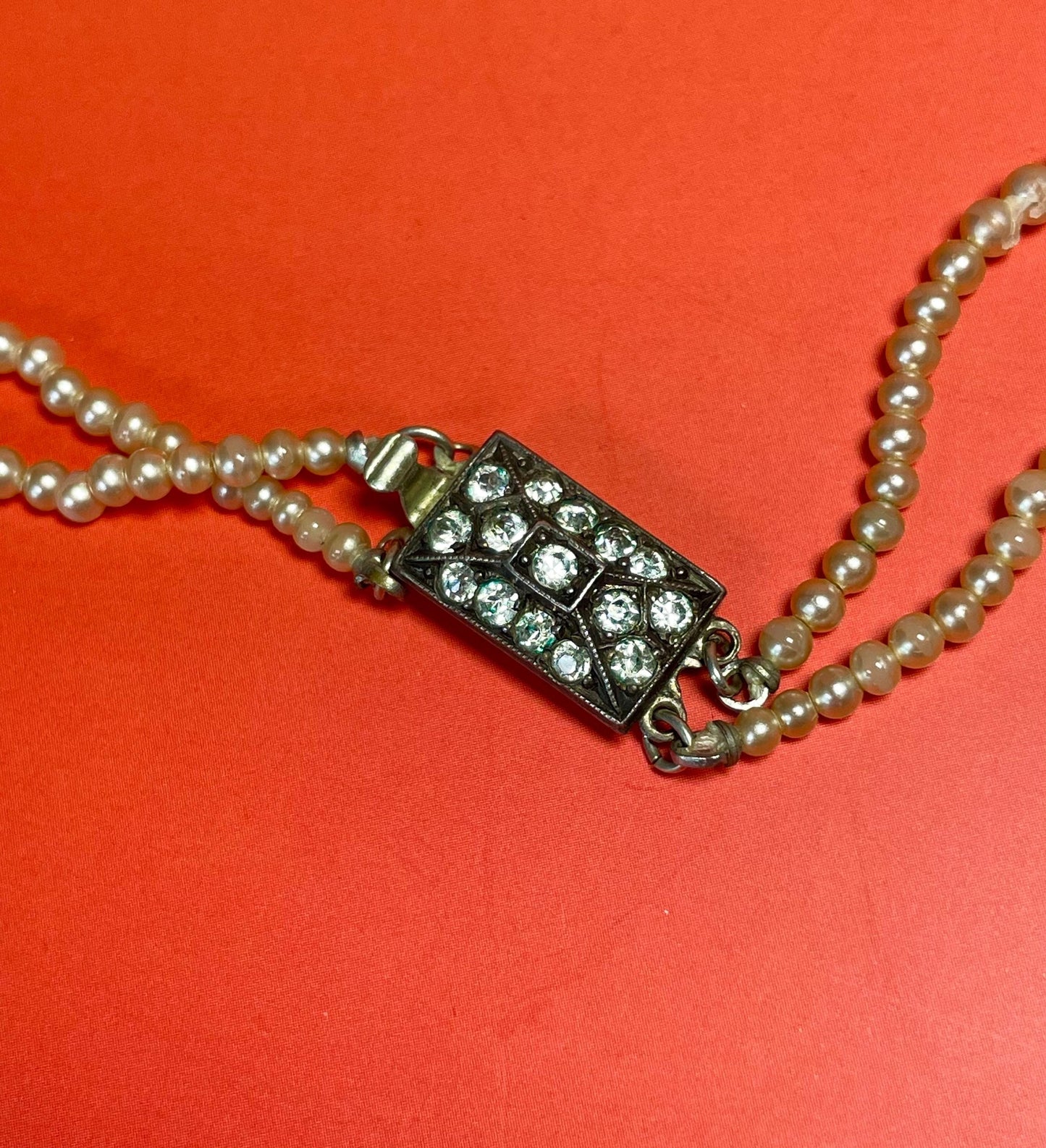 15.5 inch Layered Pearl Necklace