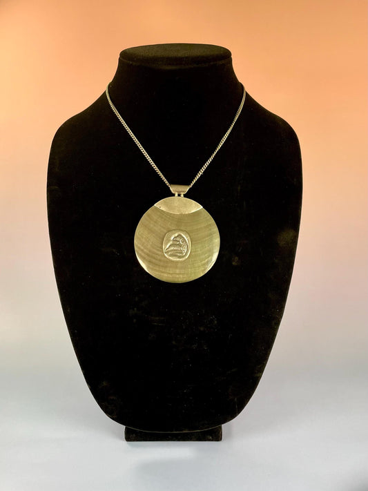 Indigenous First Nations silver and shell necklace  amazing gift