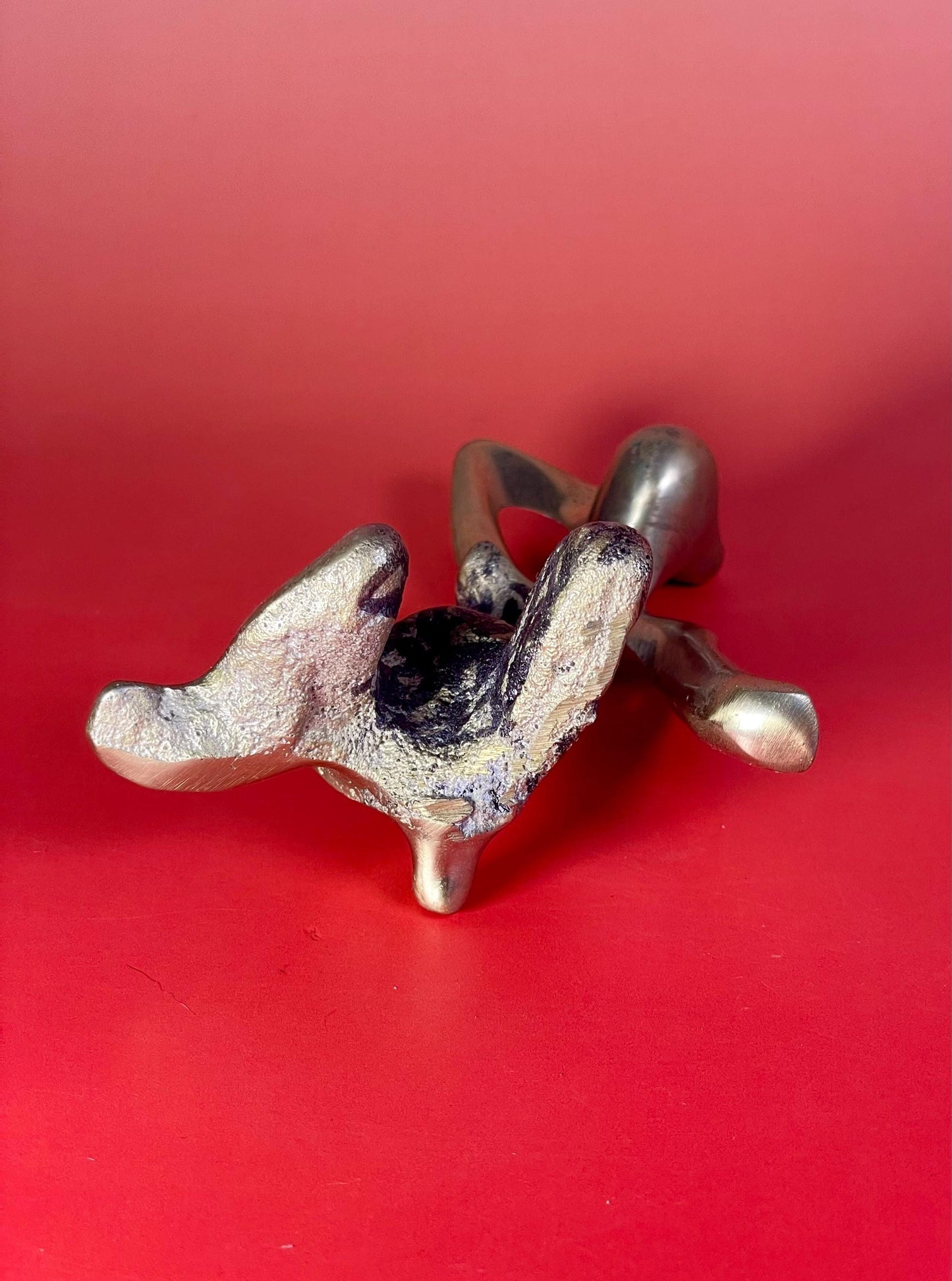 4.25 inch Bronze Statue of a Lady in a Sultry Pose