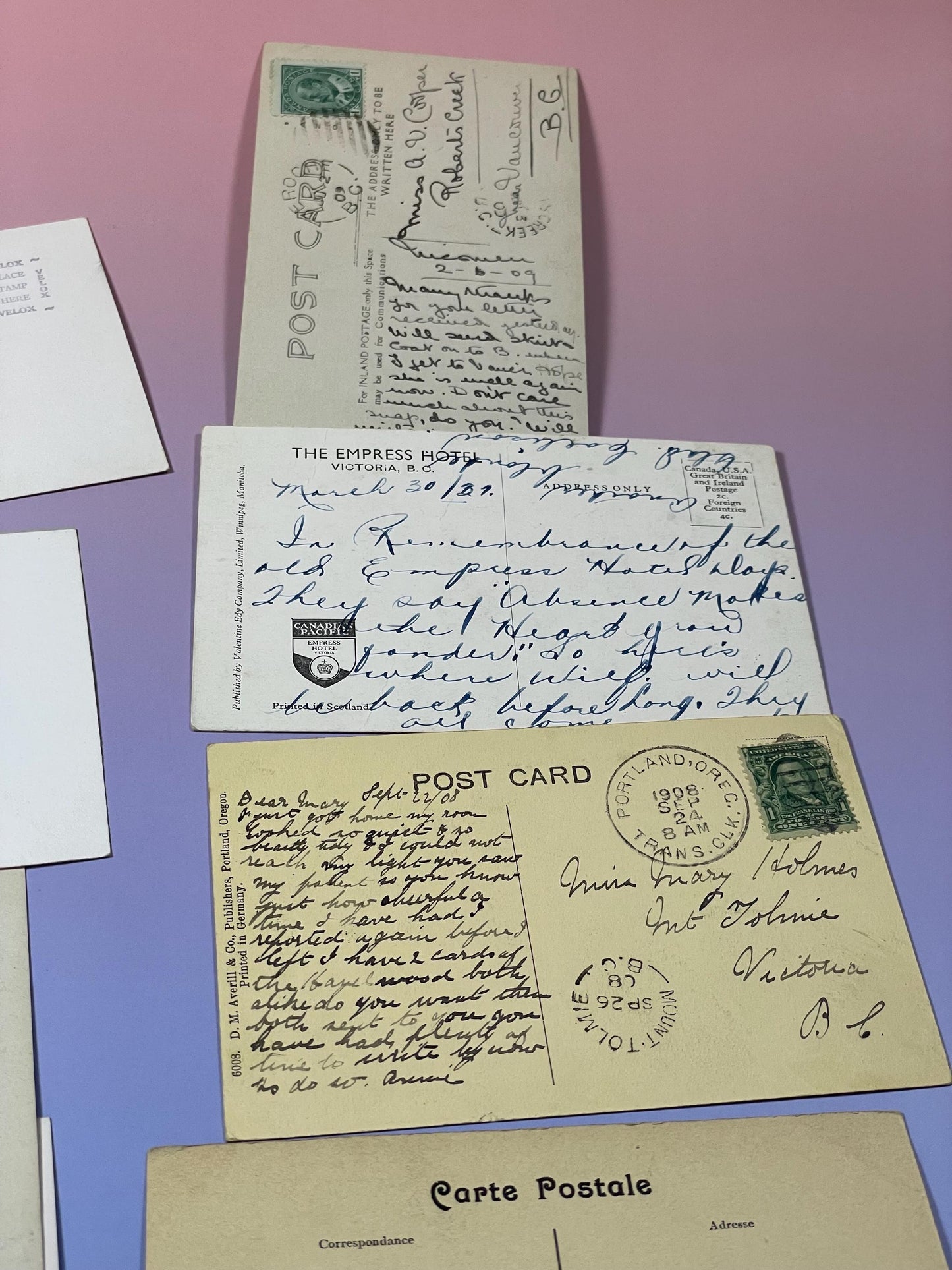 Lot of 8 Antique Postcards Historic & Scenic Views