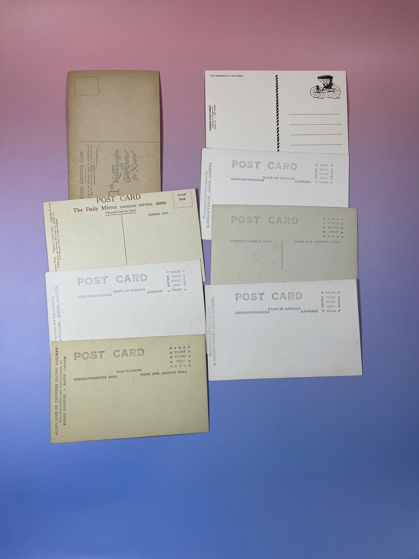 Lot of 8 Antique Postcards Historic, Artistic and Scenic Views