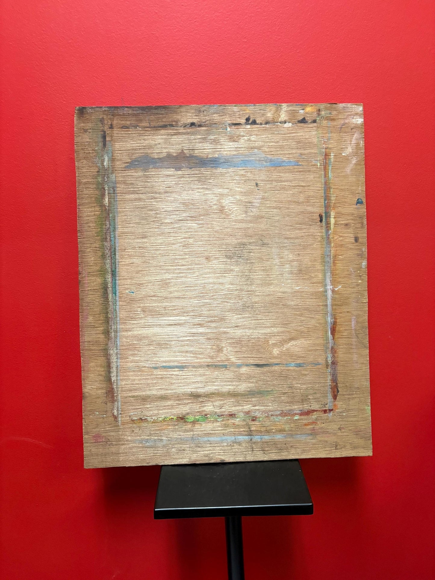 Absolutely beautiful 19th century 16 x 20 inch oil painting on wood panel attributed to F Whale wonderful detail in antique condition -