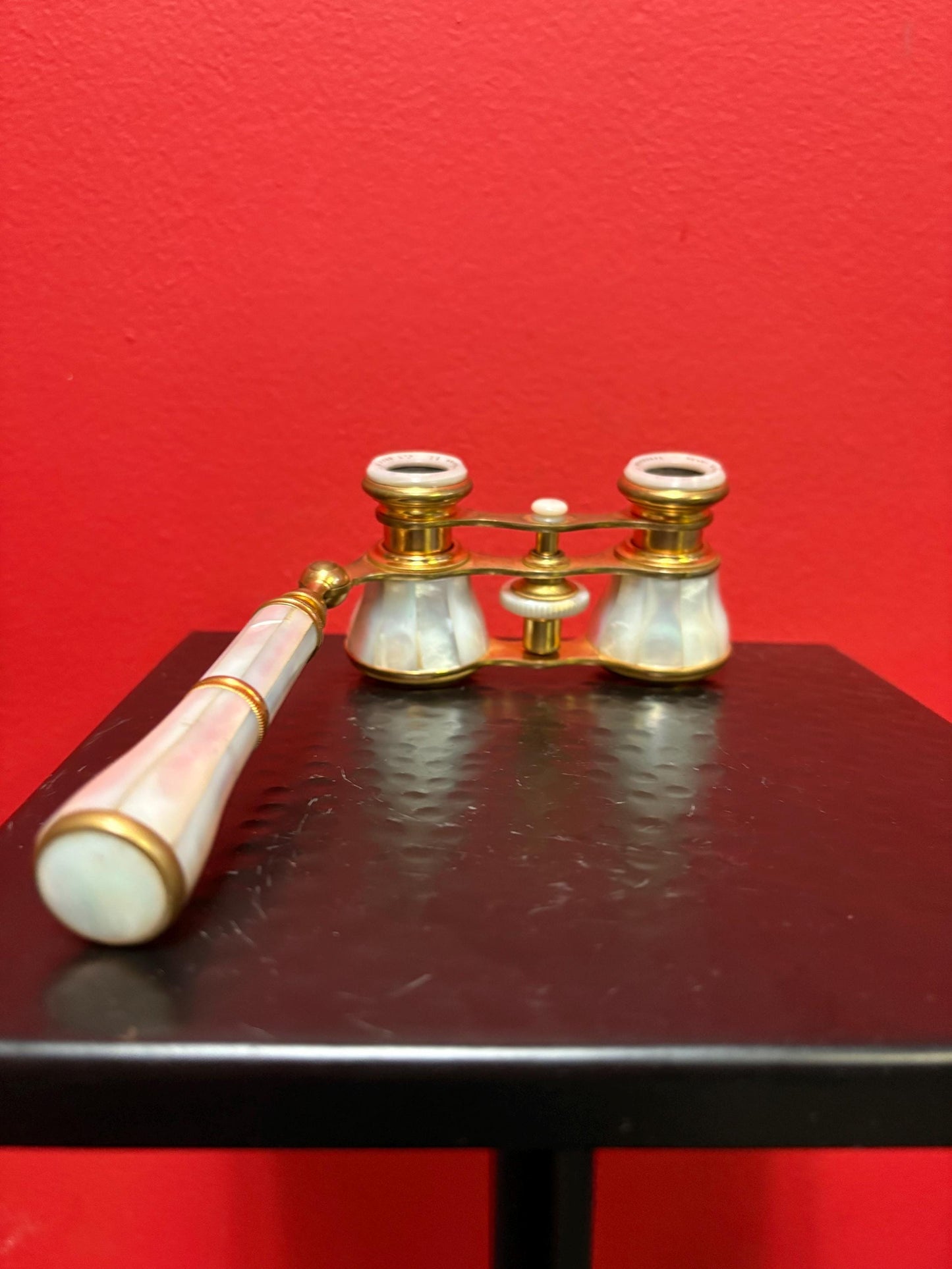 Stunning BIRKS Vancouver, antique mother of Pearl opera glasses with tiny damage great price 4 x 6 long