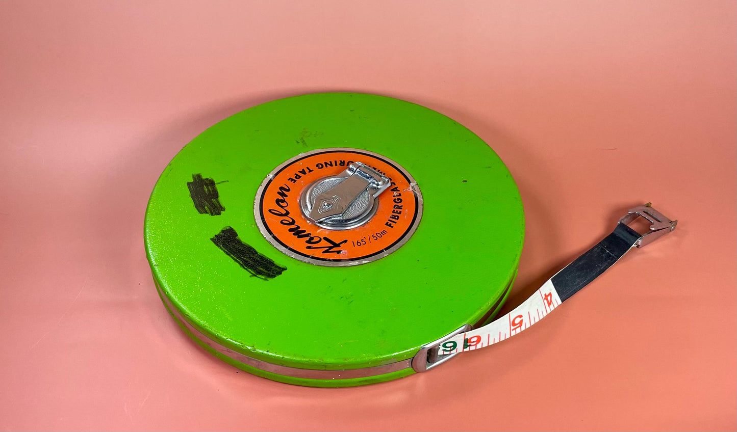 Vintage Closed Reel Measuring Tape