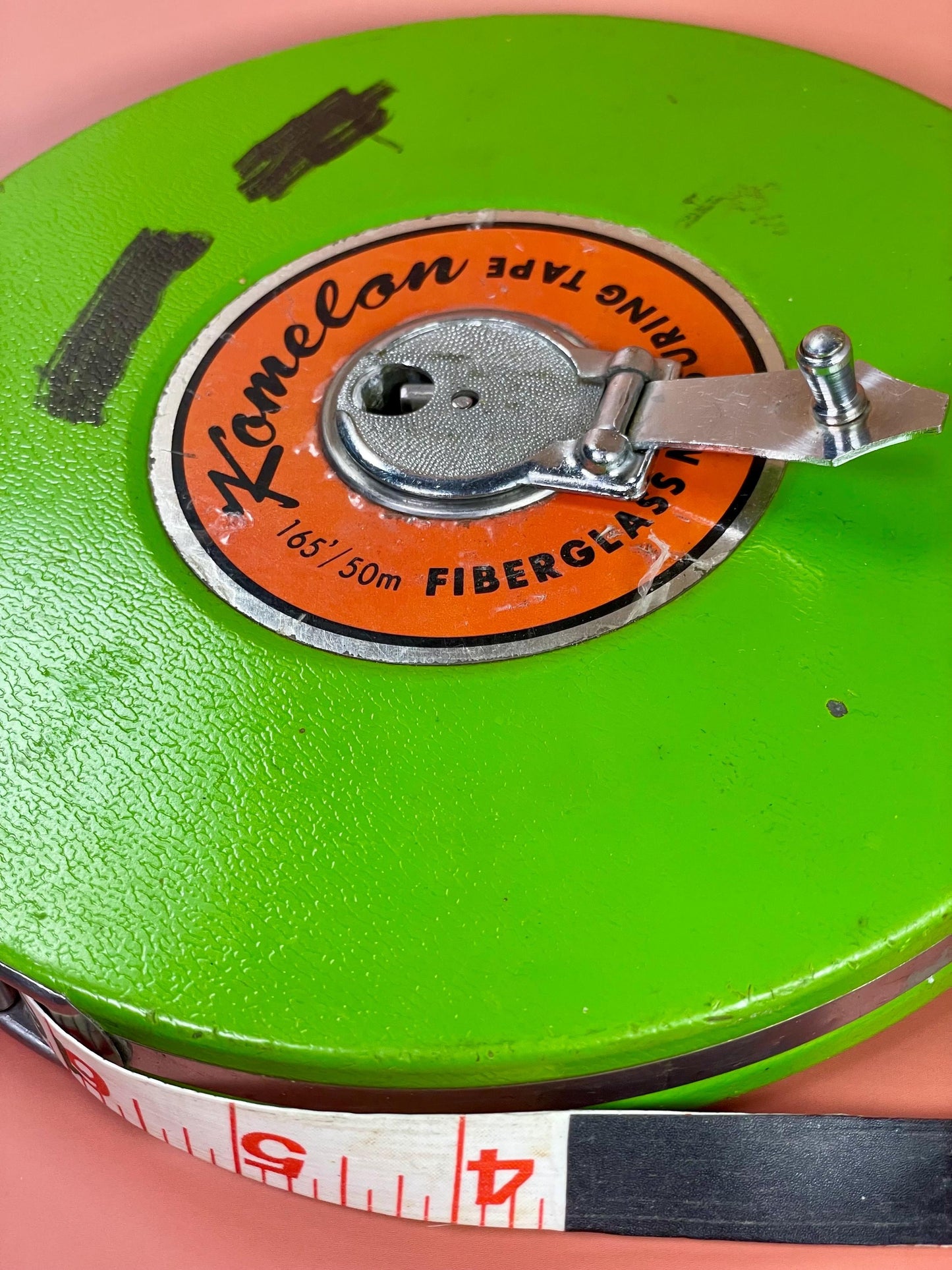 Vintage Closed Reel Measuring Tape