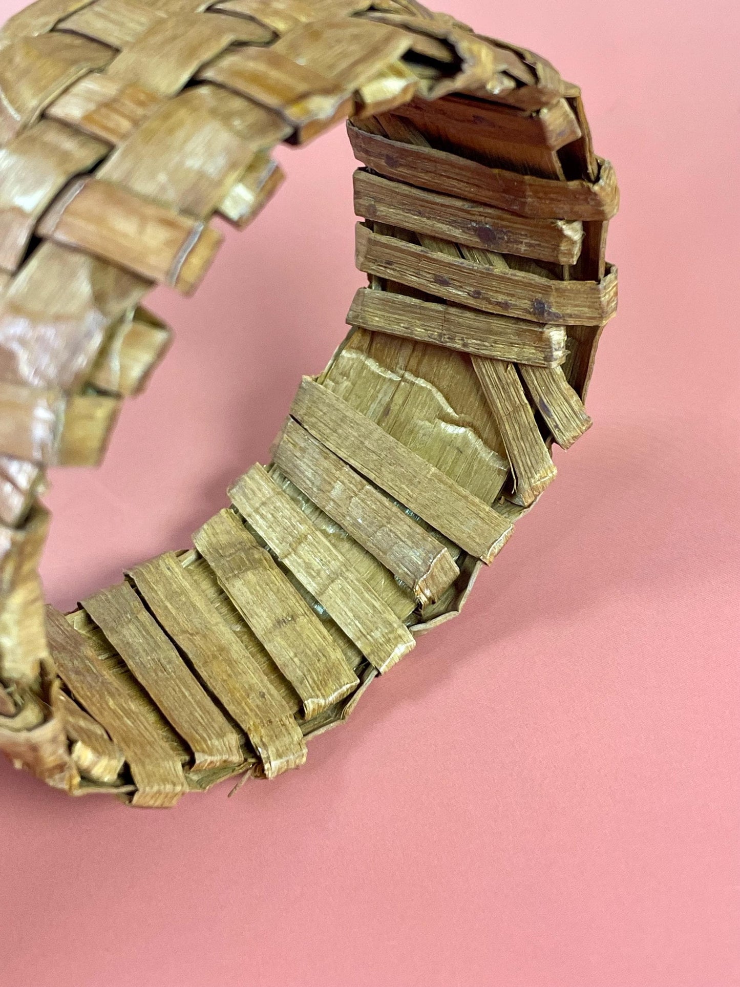 Indigenous First Nations Weaved Cedar Bark Bracelet