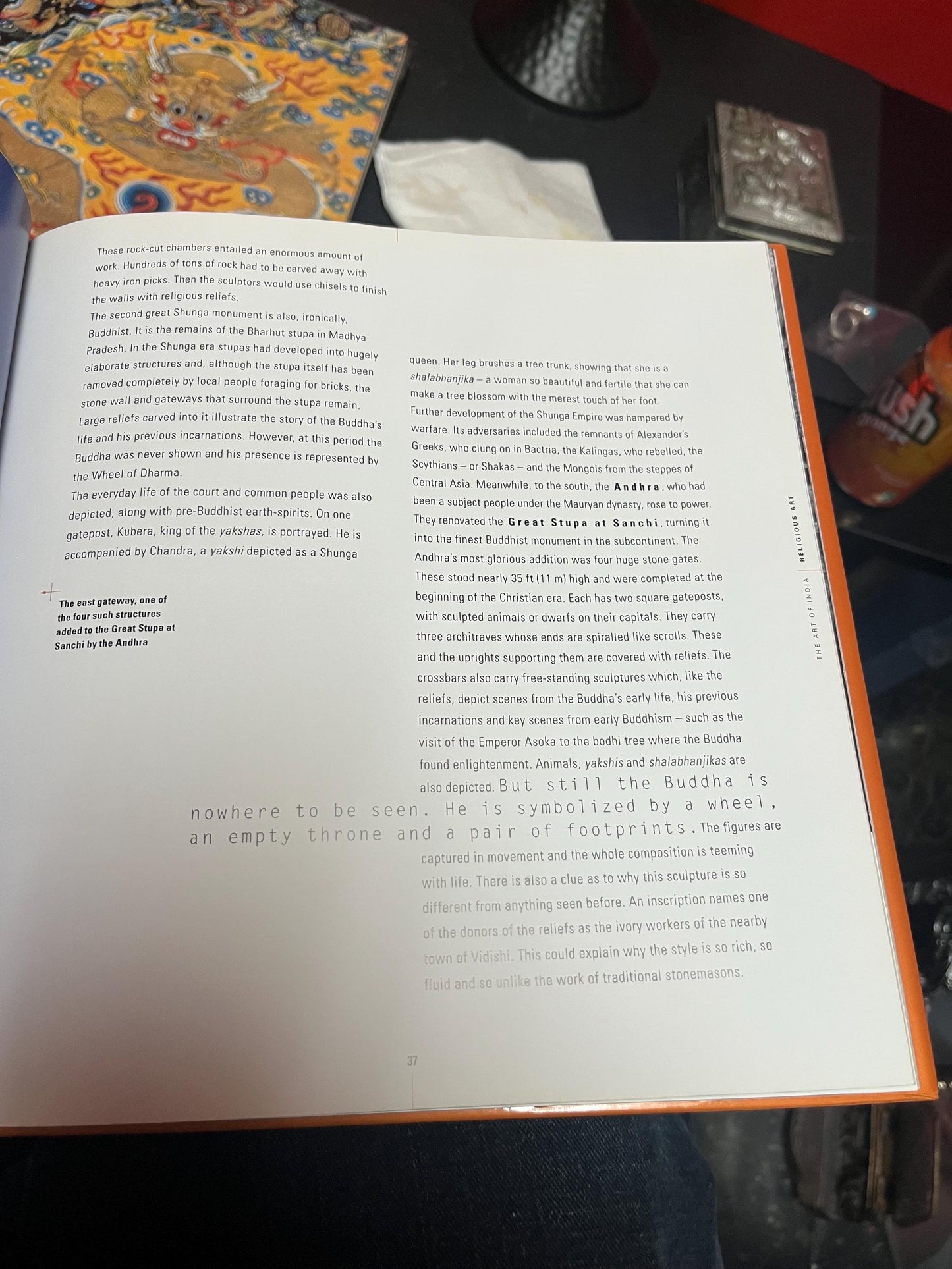 Beautiful the art of India book 95 pages in good condition great gift