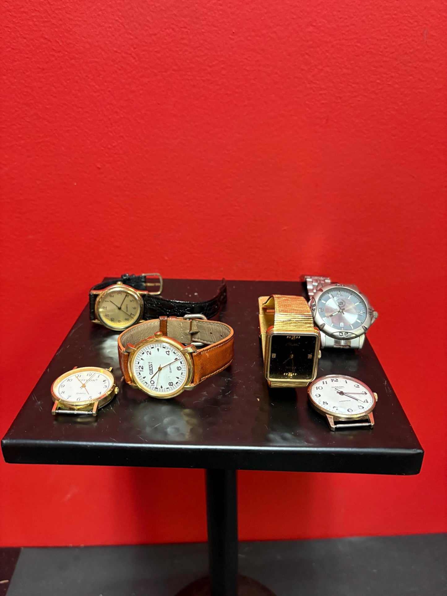 Cool lot of mens watches  job lot  as is  good for tinkering  or resale - #25