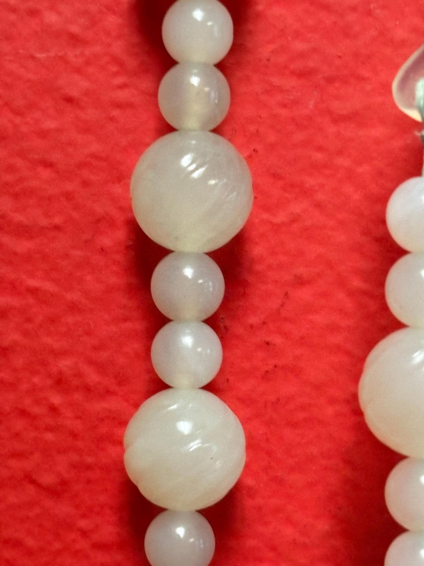 Approx 31 antique beautiful Chinese jade necklace with dragon pendant clasp stunning intensely beautiful Jade