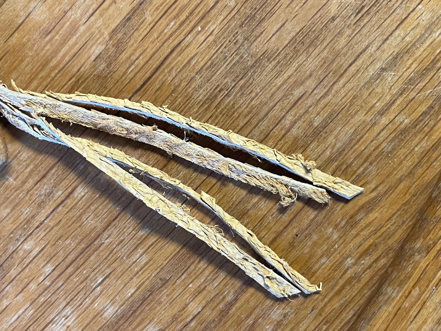 Native Beaded and Leather Covered Wooden Comb